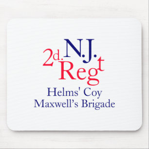 2nd New Jersey Regiment Mouse Pad