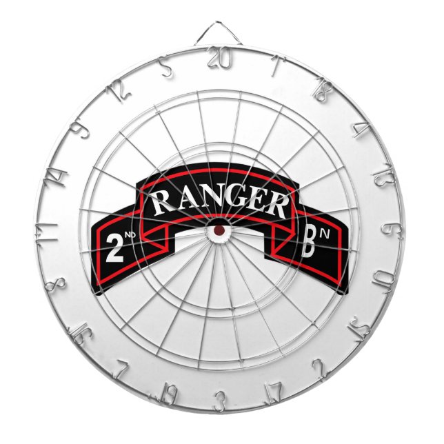 2nd Ranger Battalion - 2nd Ranger Battalion Dartboard (Front)