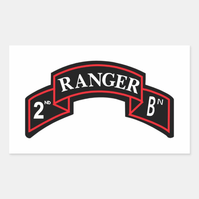 2nd Ranger Battalion - 2nd Ranger Battalion Sticker (Front)