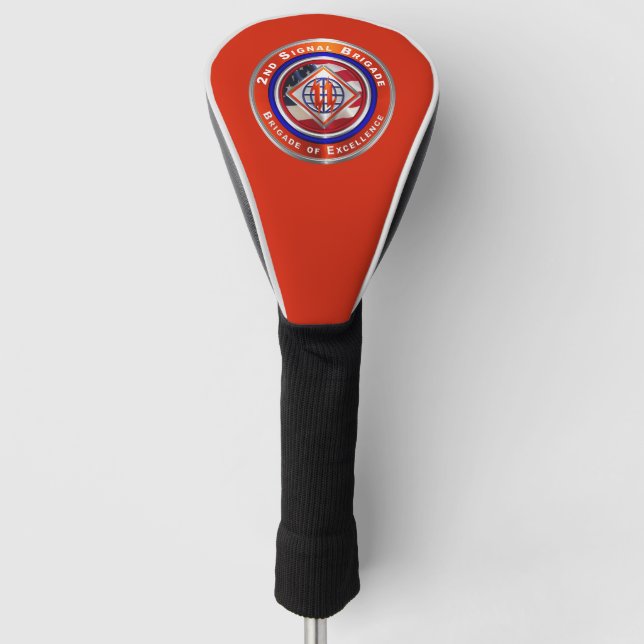 2nd Theatre Signal Brigade Golf Head Cover (Front)
