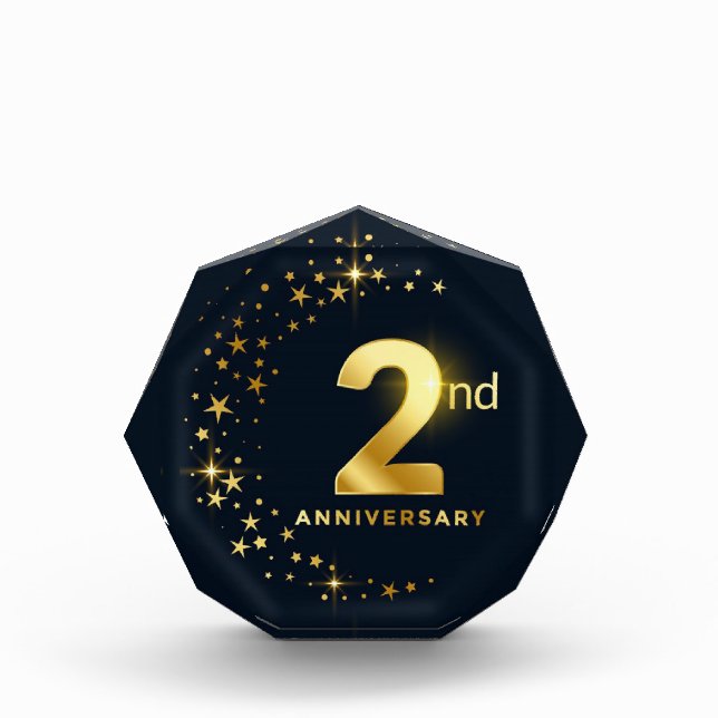 2nd Year Anniversary  Photo Block (Front)