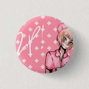 2p!Nurse England 1 Inch Round Button