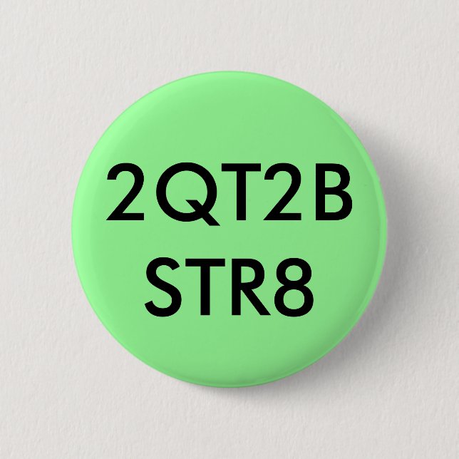 2QT2BSTR8 2 INCH ROUND BUTTON (Front)