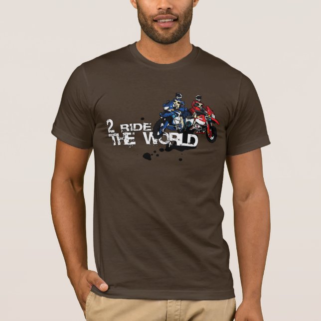 2RTW brown classic T-Shirt (Front)