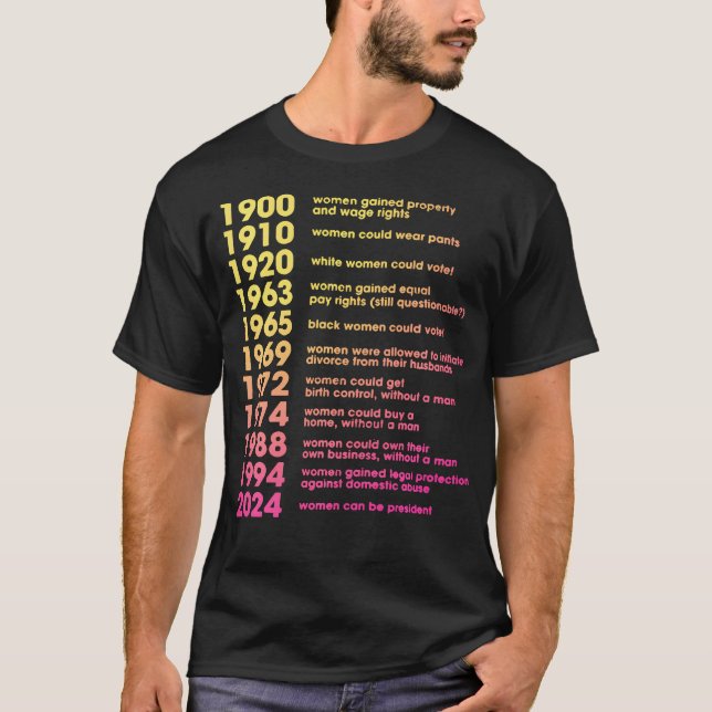 (2Sided) They Didn'T Burn Witches They Burned Wome T-Shirt (Front)