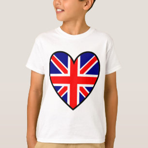 2unionjackheart T-Shirt