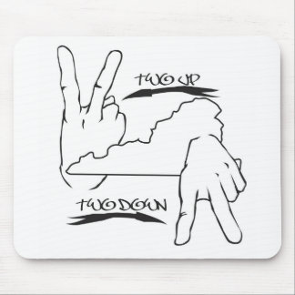 2up 2dn mouse pad