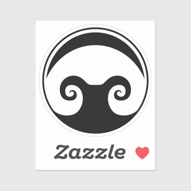 2x2" Aldarion Sticker Black (Sheet)