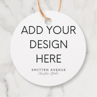 2x2" Circle Tag Printing