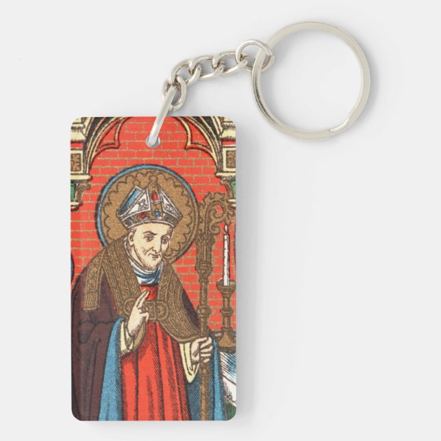 2x St. Alphonsus Liguori (SAU 039) Keychain (Back)