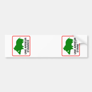 2x STICKER Adjustable BLOOD CAR (registered)