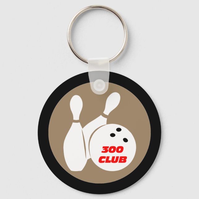 300 bowling keychain (Front)