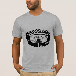 300 Club Bench Press Mans Fitted T Shirt