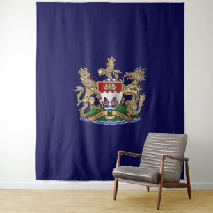 [300] Hong Kong - 1959-1997 Coat of Arms Tapestry
