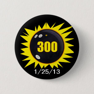 300 Perfect Game 2 Inch Round Button