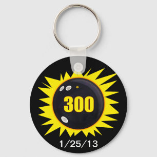 300 Perfect Game Keychain