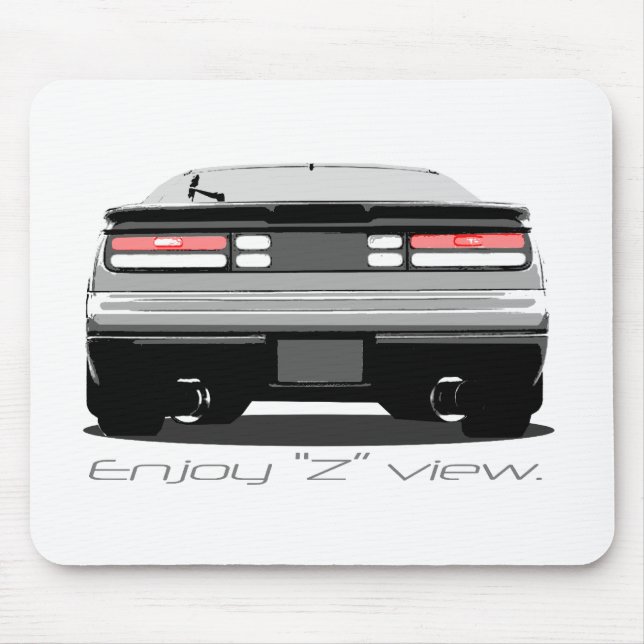 300zx "Enjoy Z view." Mouse Pad (Front)