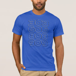 303 606 808 909 - Outline T-Shirt