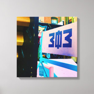 303 colfax colorado alley canvas print
