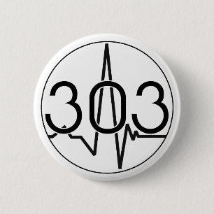 303 waveform 2 inch round button