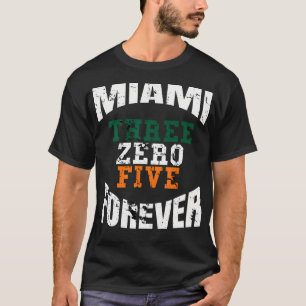 305 Area Code Three Zero Five - Miami Girls T-Shirt