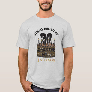 30 and Over The Hill Party  - 30th Birthday T-Shirt