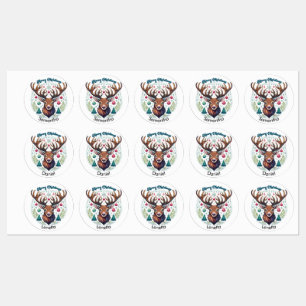 30 Christmas Gift Custom Name Tag