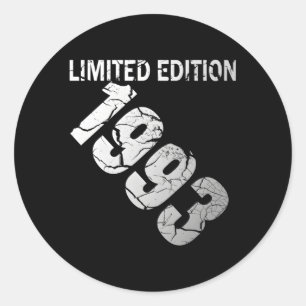 30 CLASSIC ROUND STICKER