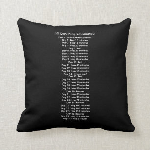 30-Day Nap Challenge Pillow
