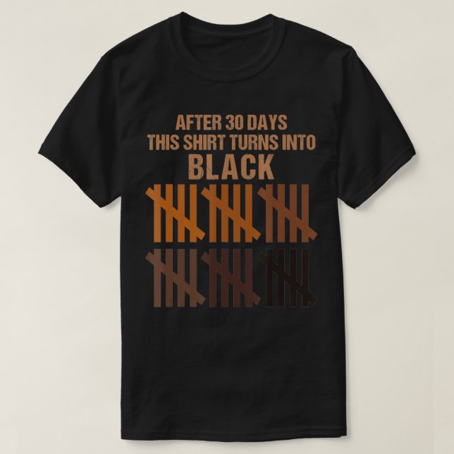 30 days black history month African Americans Afro T-Shirt (Design Front)