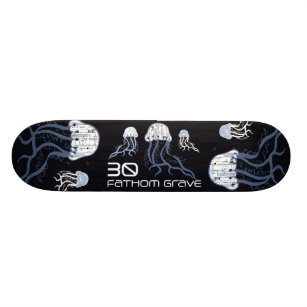 30 Fathom Grave "Electronic Aquatic" Skateboard