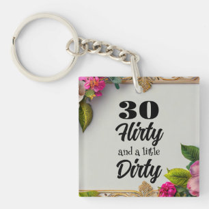 30 Flirty Keychain