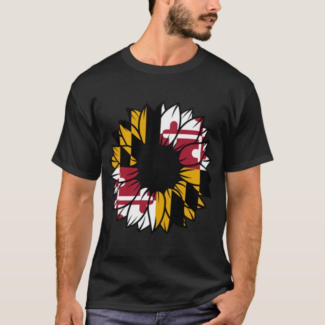30 Mettre à jour le grand centre Maryland t-shirt  (Devant)
