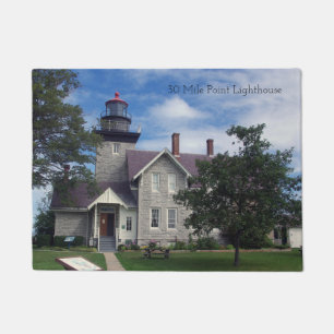 30 Mile Point Lighthouse door mat