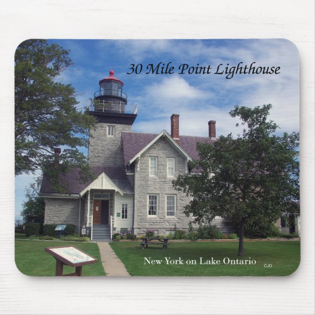30 Mile Point Lighthouse mousepad (Front)