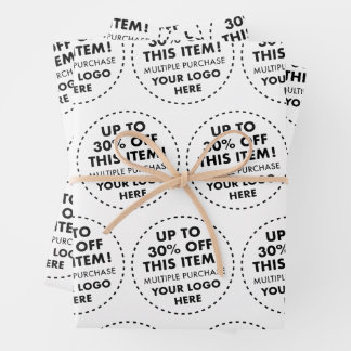 30% OFF Bulk Buy Discount Custom HALF BRICK TILING Wrapping Paper Sheet