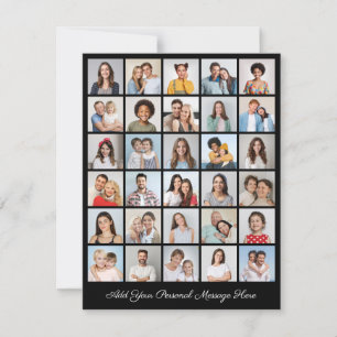 30 Photo Collage Ajoutez Votre Propre Carte De Voe
