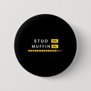 30 Stud 70 Muffin Saying Father's Day Men Women Ki 2 Inch Round Button