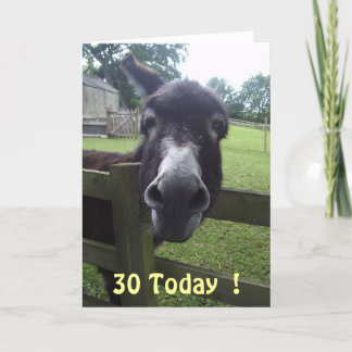 30 Today! Card
