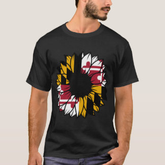 30 Update tall centre Maryland sunflower t shirt