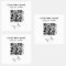  30 Waterproof Stickers Business QR code Laptop