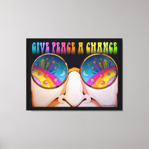 30" X 40" CANVAS PRINT - SHADES OF THE SIXTIES