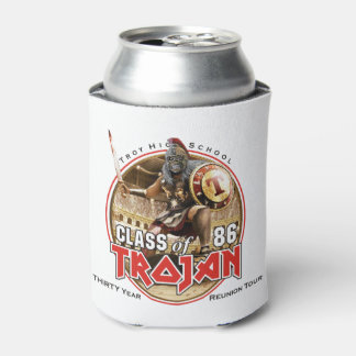 30 Year Eddie on White (or Light) Accessories Can Cooler