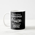 30 Year Old Fishing Fisherman 1992 30th Birthday  Coffee Mug<br><div class="desc">30 Year Old Fishing Fisherman 1992 30th Birthday</div>