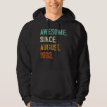 30 Year Old Gift 30th Birthday Men Awesome Since A Hoodie<br><div class="desc">30 Year Old Gift 30th Birthday Men Awesome Since August 1993</div>