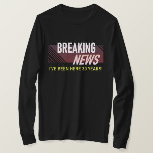 30 Year Work Anniversary 30th Employee T-Shirt