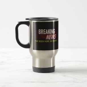30 Year Work Anniversary 30th Employee Travel Mug