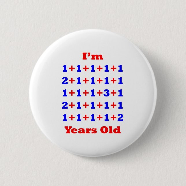 30 Years old! 2 Inch Round Button (Front)