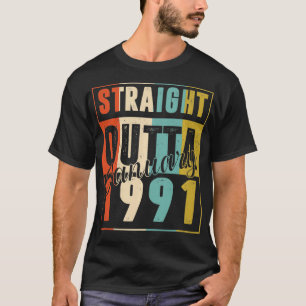 30 Years Old Retro Birthday Gift Straight Outta Ja T-Shirt