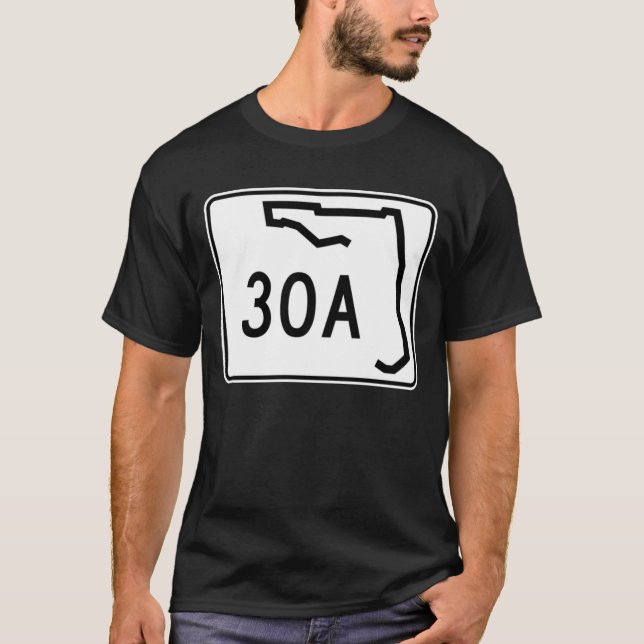 30A - Florida's Emeral Coast T-Shirt (Front)
